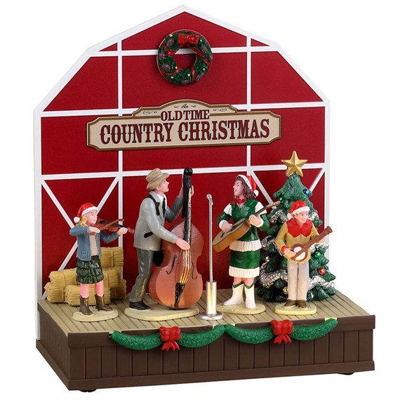 Lemax A Country Christmas Battery Operated Christmas Table Piece (34089)