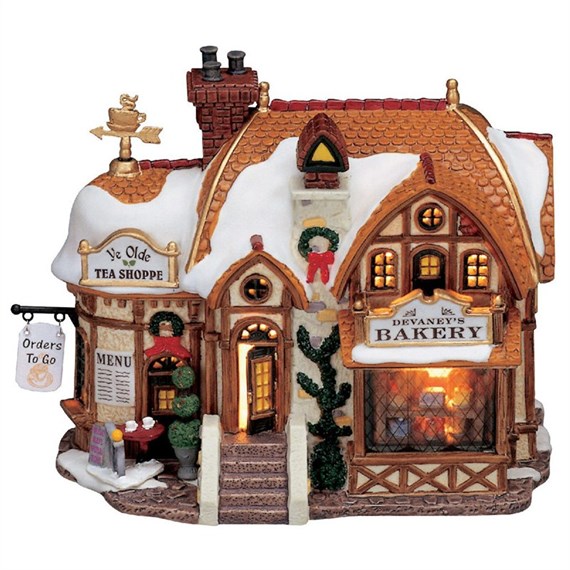 Lemax Christmas Village - Devaney's Bakery Building Battery Operated Building (35793)