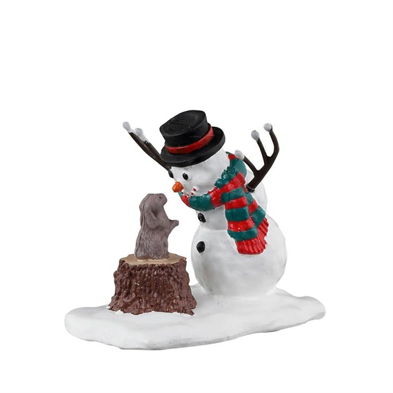 Lemax Bunny Makes A Friend Christmas Figurine (34092)
