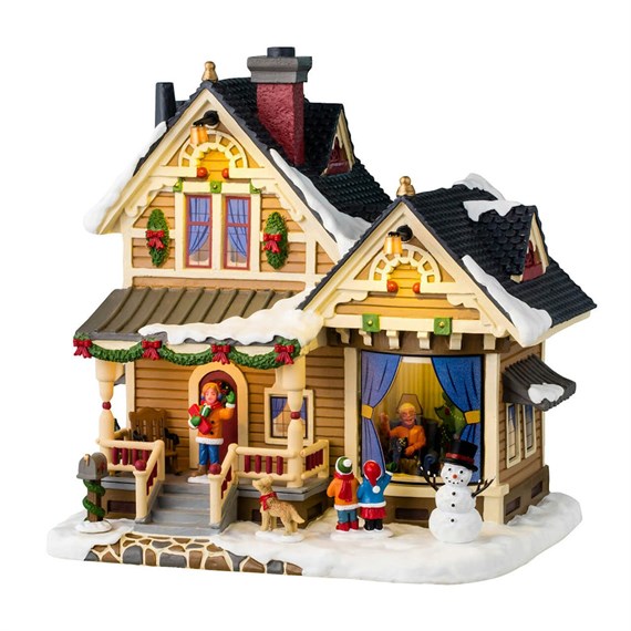 Lemax Christmas Eve At Grandma's LED Building (45221)