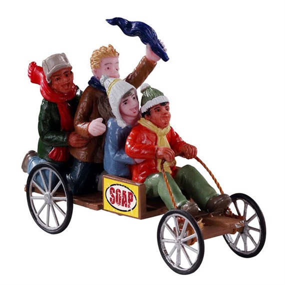 Lemax Christmas Village - Go-Cart Racers Figurine (12031)