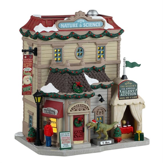 Lemax Museum Of Nature & Science LED Christmas Building (45276-UK)