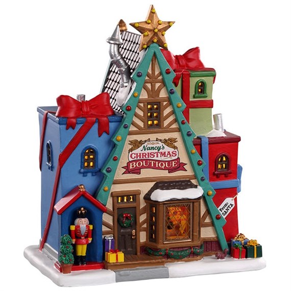 Lemax Christmas Village - Nancy's Christmas Boutique Led Building (05696)