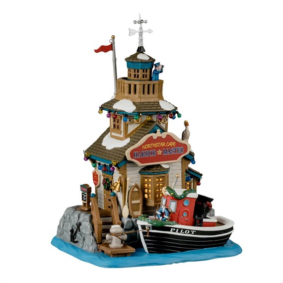 Lemax Northstar Cape Harbor Master House LED Christmas Building (45236-UK)