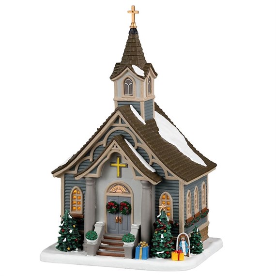 Lemax Small Town Church LED Building (35066)