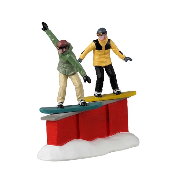 Lemax Snowboard Sliders Christmas Figurine (32224)