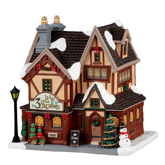 Lemax The 3 Crowns Inn LED Christmas Building (35043-UK)