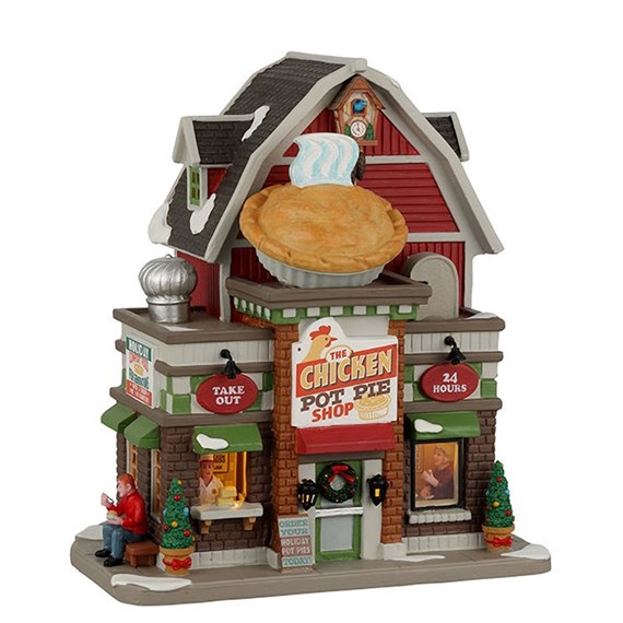 Lemax Christmas Village - The Chicken Pot Pie Shop Led Building (25932)