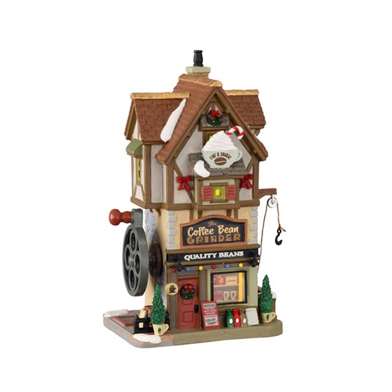 Lemax The Coffee Bean Grinder Battery Operated LED Building (15780)