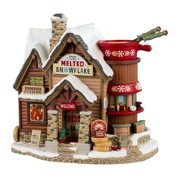Lemax The Melted Snowflake LED Christmas Building (45231-UK)