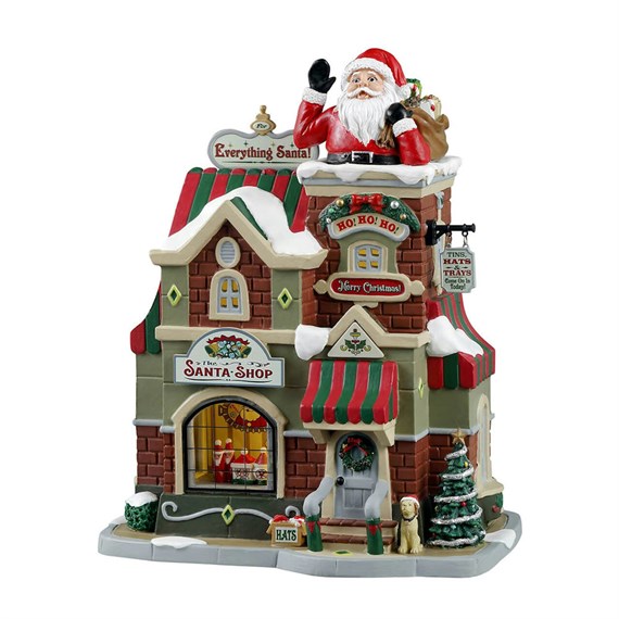 Lemax The Santa Shop LED Christmas Building (35039-UK)