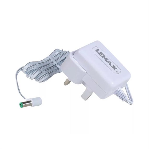Lemax White 4.5v Power Adaptor with 1 Output for Lemax Christmas Villages (44338-UK)