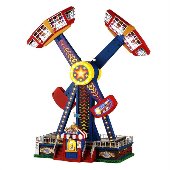 Lemax Fireball Frenzy LED Christmas Carnival Ride With Adaptor (54452-UK)