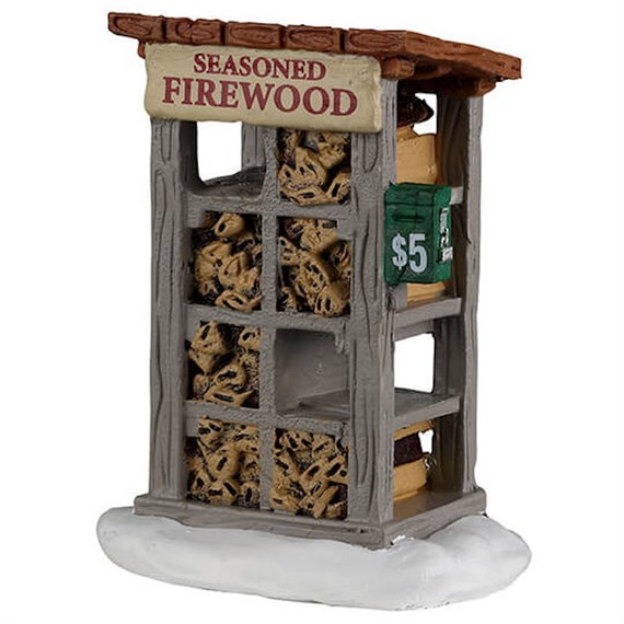 Lemax Firewood For Sale Christmas Figurine (24971)