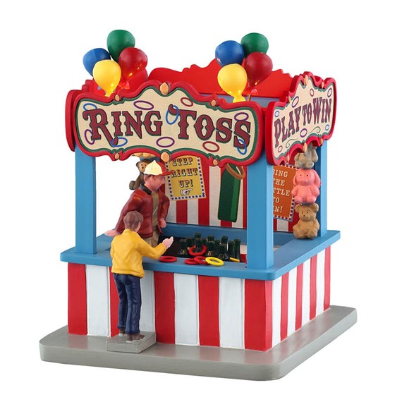 Lemax Ring Toss Game Battery Operated Christmas Table Piece (54459)