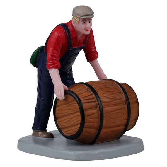 Lemax The Wine Barrel Christmas Figurine (22140)