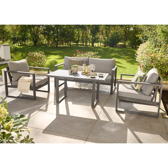 LIFE Orleans Lounge Outdoor Garden Furniture Set