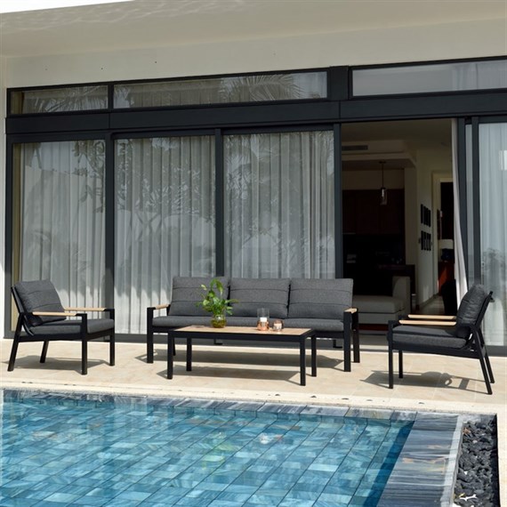 Lifestyle Garden Panama Lounge Outdoor Garden Furniture Set
