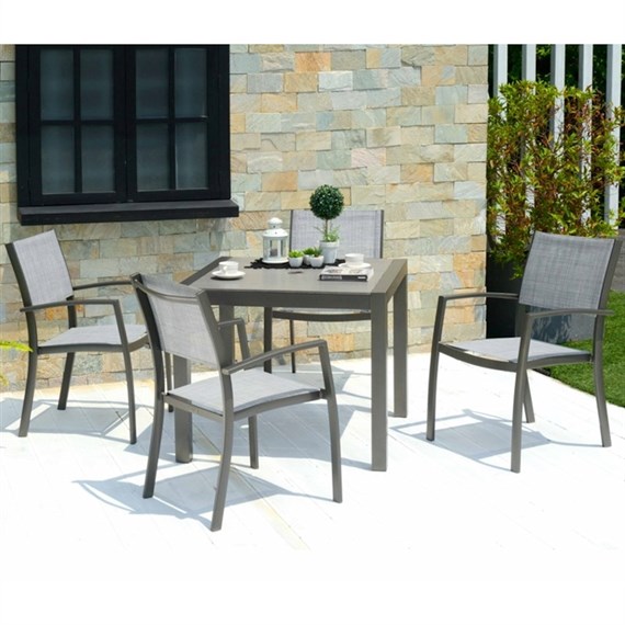 Lifestyle Garden Solana 4 Seat Outdoor Garden Furniture ...