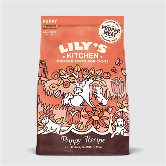 Lily's Kitchen Puppy Recipe Chicken with Salmon Dry Dog Food 2.5kg