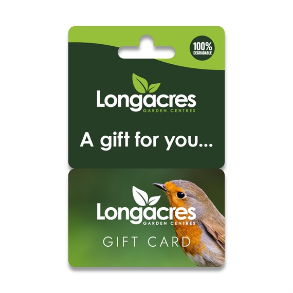 Longacres Garden Centre Gift Card - Robin