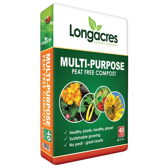 Longacres Peat Free Compost 40L (947015)