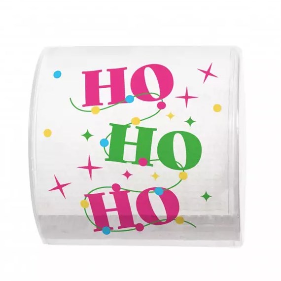 Loo Rolls - Christmas Ho - 3 Ply 200 Sheet Christmas Roll (PD210881)