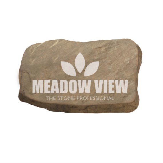 Meadow View Bronte Random Stepping Stone Weathered Buff (X6129)