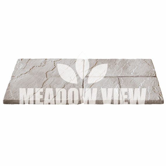 Meadow View Bronte Weathered Buff 7.6m Patio Kit (X6098)