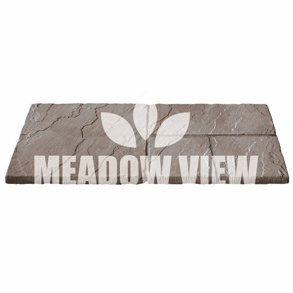 Meadow View Bronte Weathered Stone 7.6m Patio Kit (X6102)