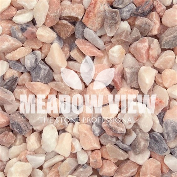 Meadow View Flamingo Stone Chippings - 14-20mm (X3036)