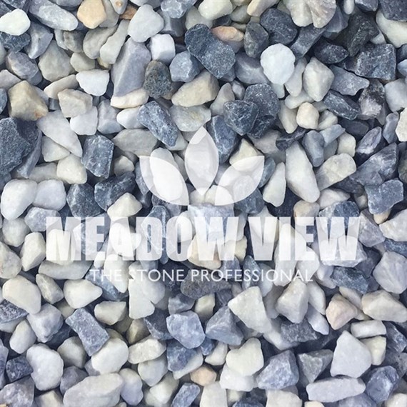 Meadow View Polar Ice Stone Chippings - 14-20mm (X3128)