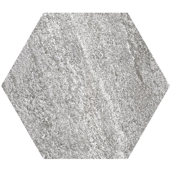 Meadow View Porcelain Hexagonal Shadow Stepping Stone 600mm (X6231)
