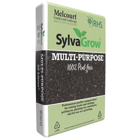 Melcourt SylvaGrow Multi-Purpose Peat Free Compost 50L (7212)