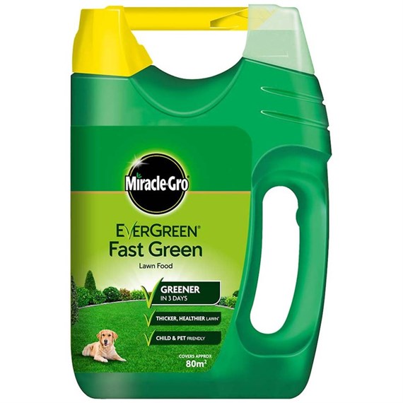 Miracle-Gro Evergreen Fast Green Lawn Food 80m2 (119687)