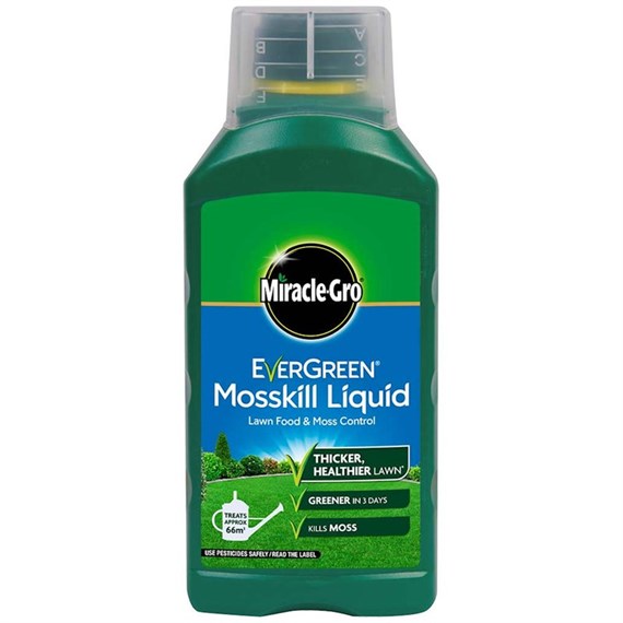 Miracle-Gro Evergreen Mosskill Liquid Lawn Food & Moss Control 1L (119670)