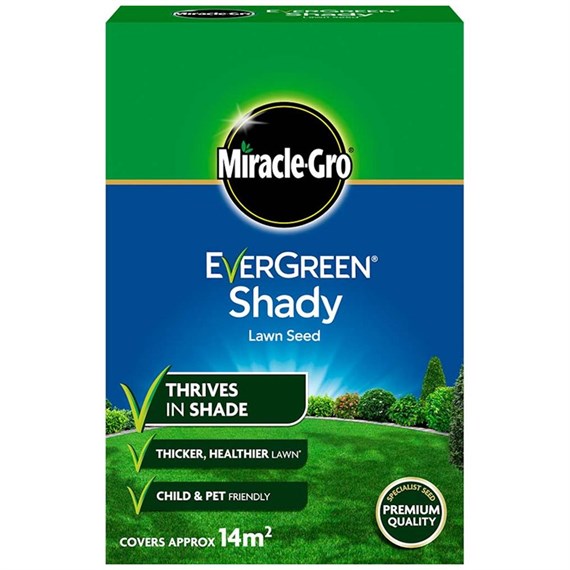 Miracle-Gro Evergreen Shady Lawn Grass Seed 14m2 (119621)