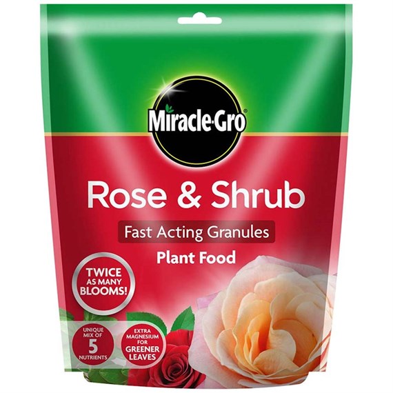 Miracle-gro Rose & Shrub Fast Acting granules Plant Food - 750gm (100066)