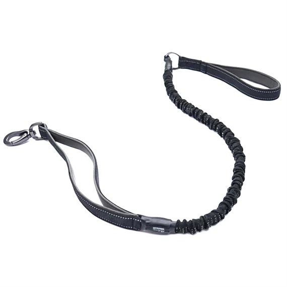 Miro & Makauri Anti Shock Bungee Lead With Traffic Handle 115Cm Dog Lead (Nyela115R)