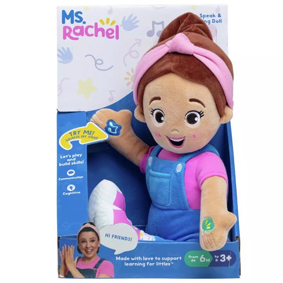 Ms. Rachel Speak and Sing Doll Childrens Toy (6072297)