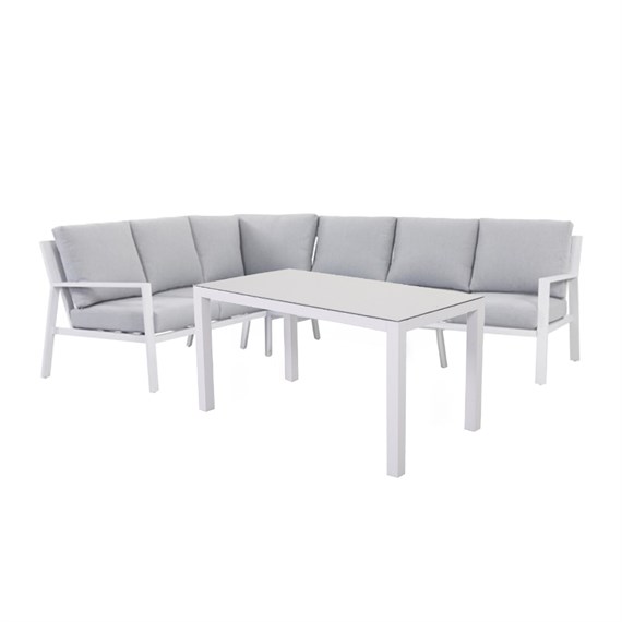Nuu Garden Chillen L-Shape Outdoor Garden Furniture Corner Set