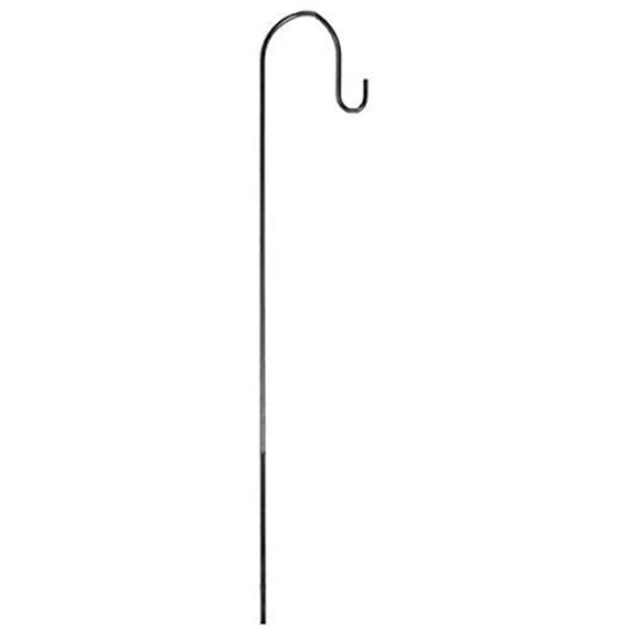 Panacea Black Single Shepherd’s Hook - 36 Inches (89024)