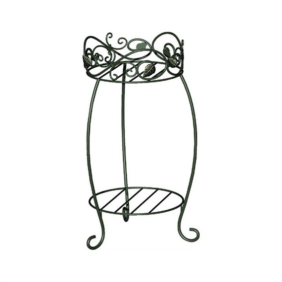 Panacea Scroll & Ivy Double Plant Stand - 21.5' (89172)