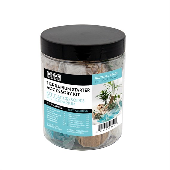 Panacea Terrarium Filler Kit - Nautical/Beach theme (81030)