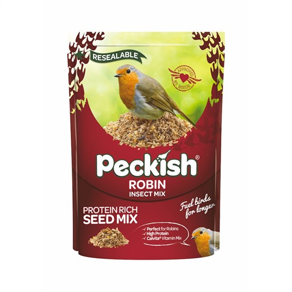 Peckish Robin Seed and Insect Mix 1kg Wild Bird Food (60050201)