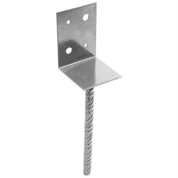 Perry 75mm Base Anchor Bracket - Galvanised (494-0075Gv)