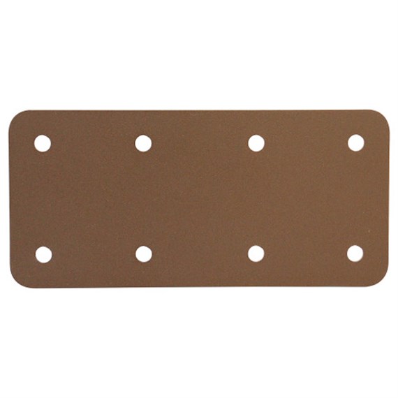 Perry Short Internal Sleeper Straight Flat Support Plate - Brown (47180000Br)
