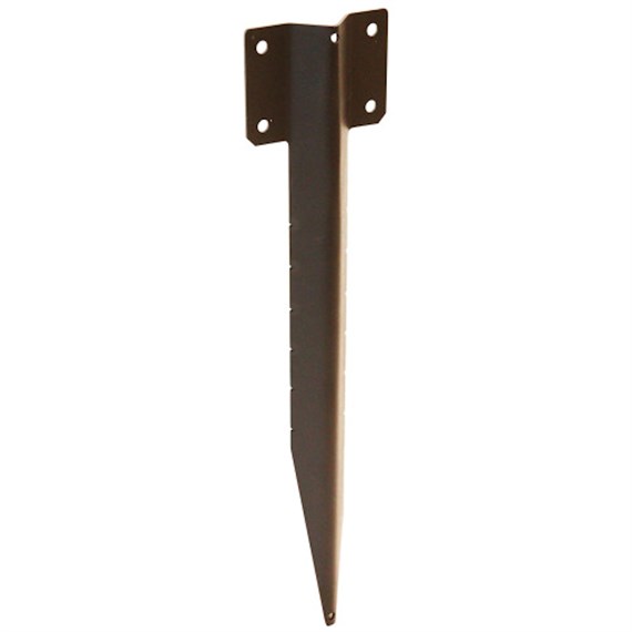 Perry Single Sleeper Straight Support Spike 440mm X 115mm - Brown (47150000Br)