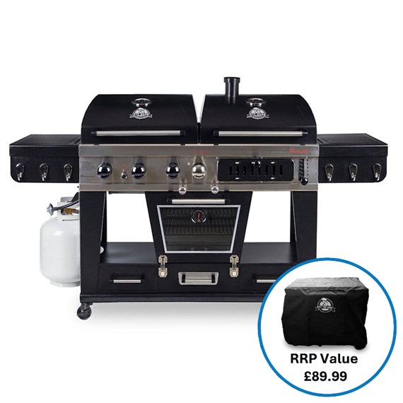 Pitboss Memphis Combination BBQ Grill (10617) + FREE COVER