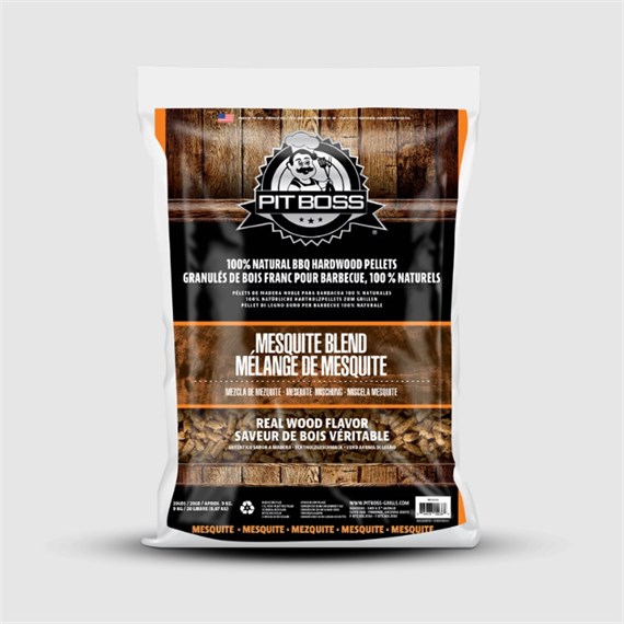 Pitboss All Natural BBQ Wood Pellets - Mesquite Blend 9kg (55238)